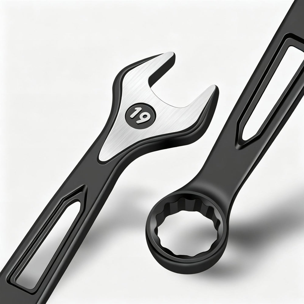 19mm Double Open & Box End Spanner